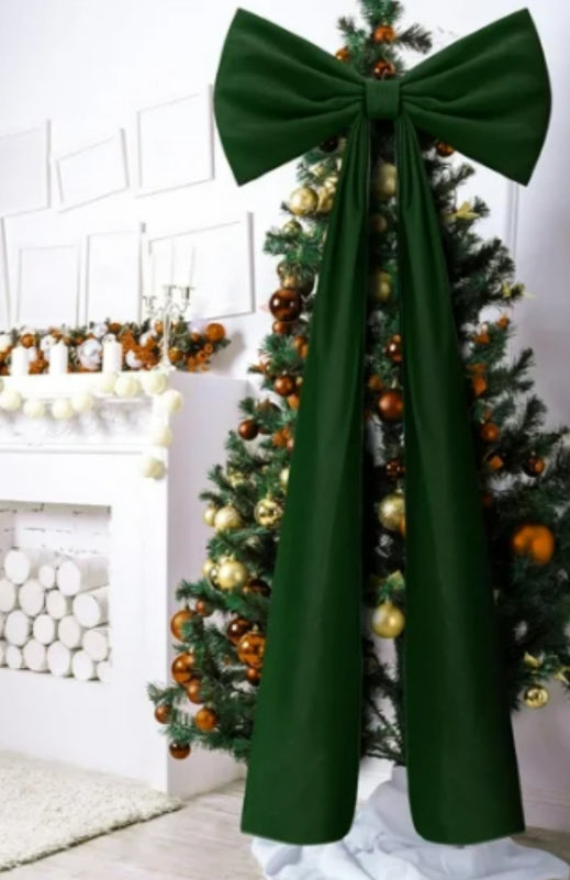 Home Oversized Velvet Bow Christmas Decoration (Copy)