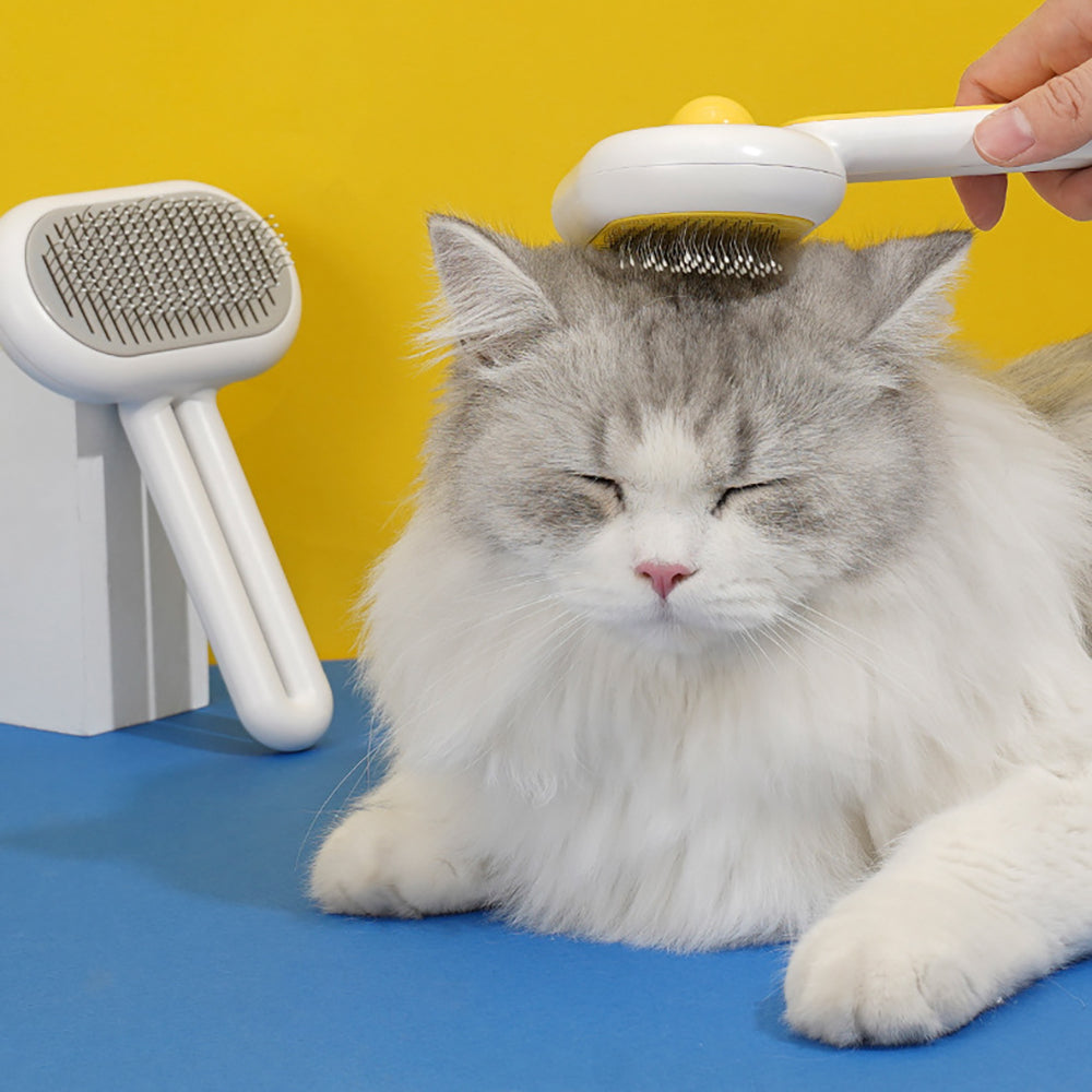 fur removal and massager brush