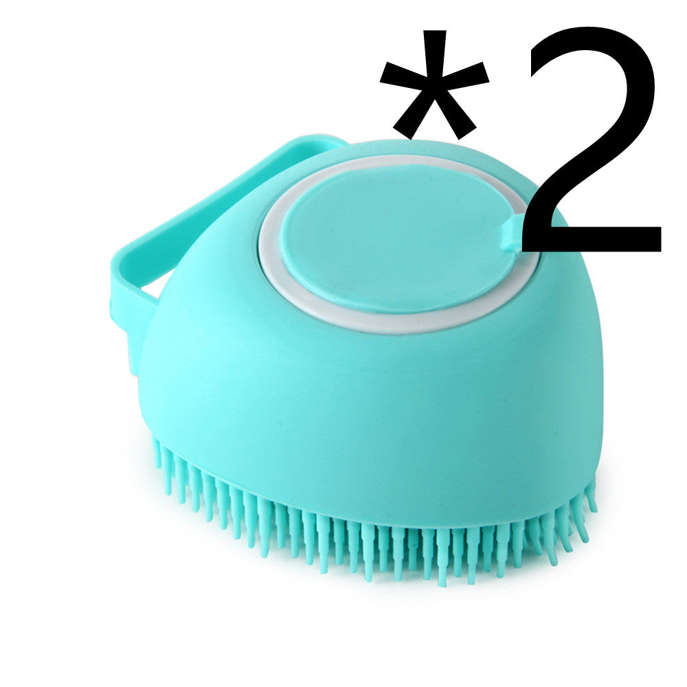 multi-purpose silicon bath brush