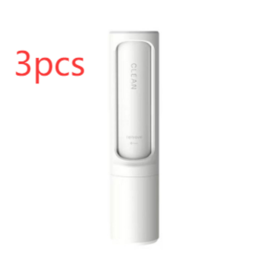 2-1 portable lint roller & deshedding brush reusable