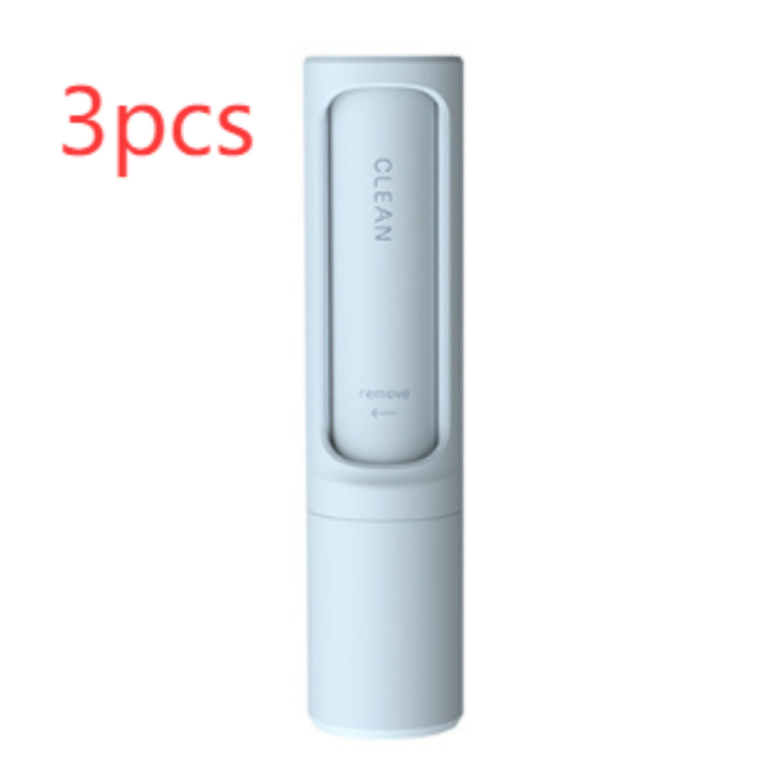 2-1 portable lint roller & deshedding brush reusable