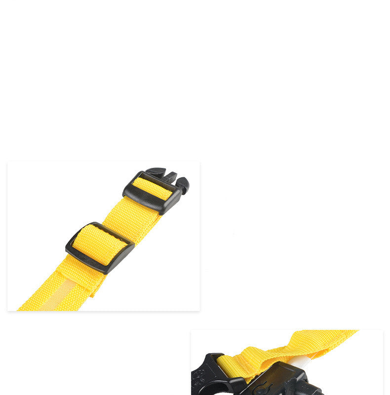 nylon LED dog collar