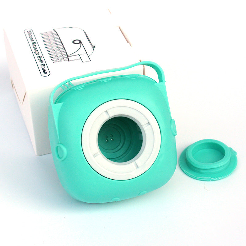 multi-purpose silicon bath brush