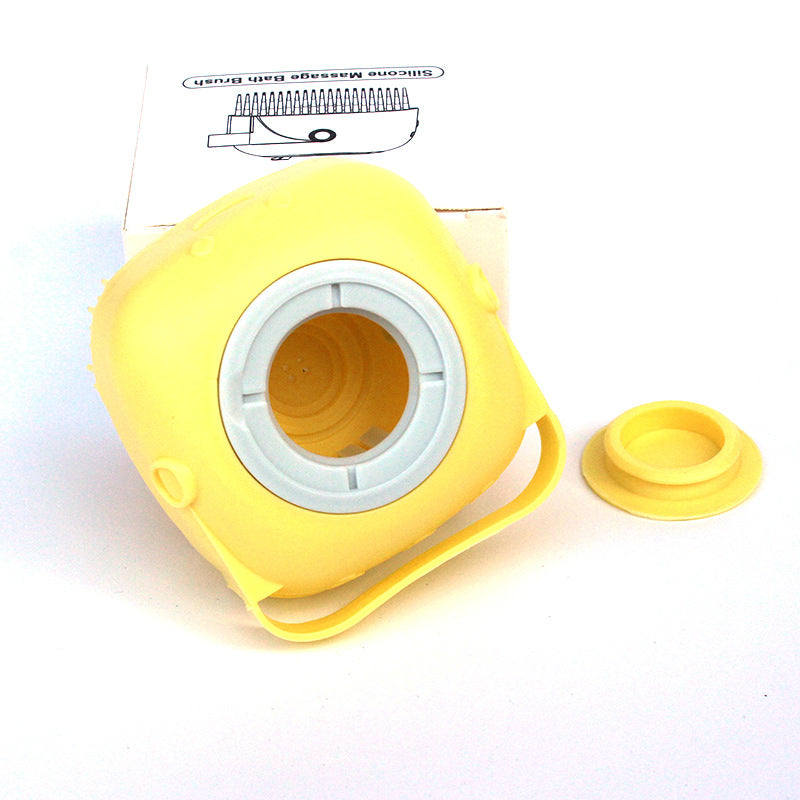 multi-purpose silicon bath brush