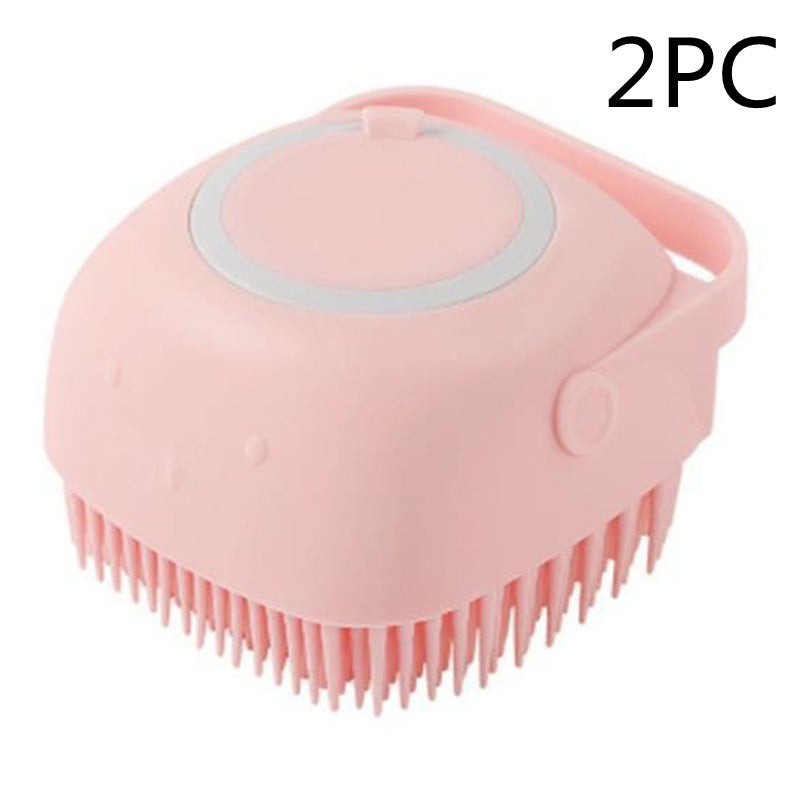 multi-purpose silicon bath brush