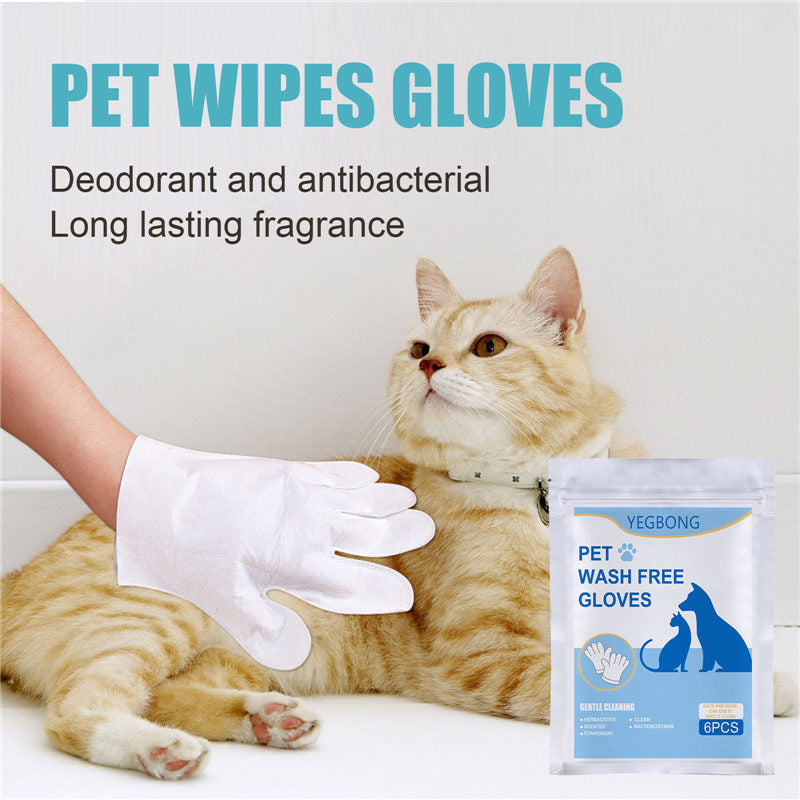 pet wipes gloves