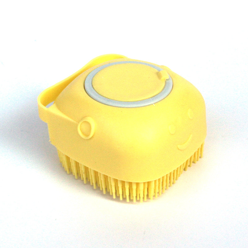 multi-purpose silicon bath brush