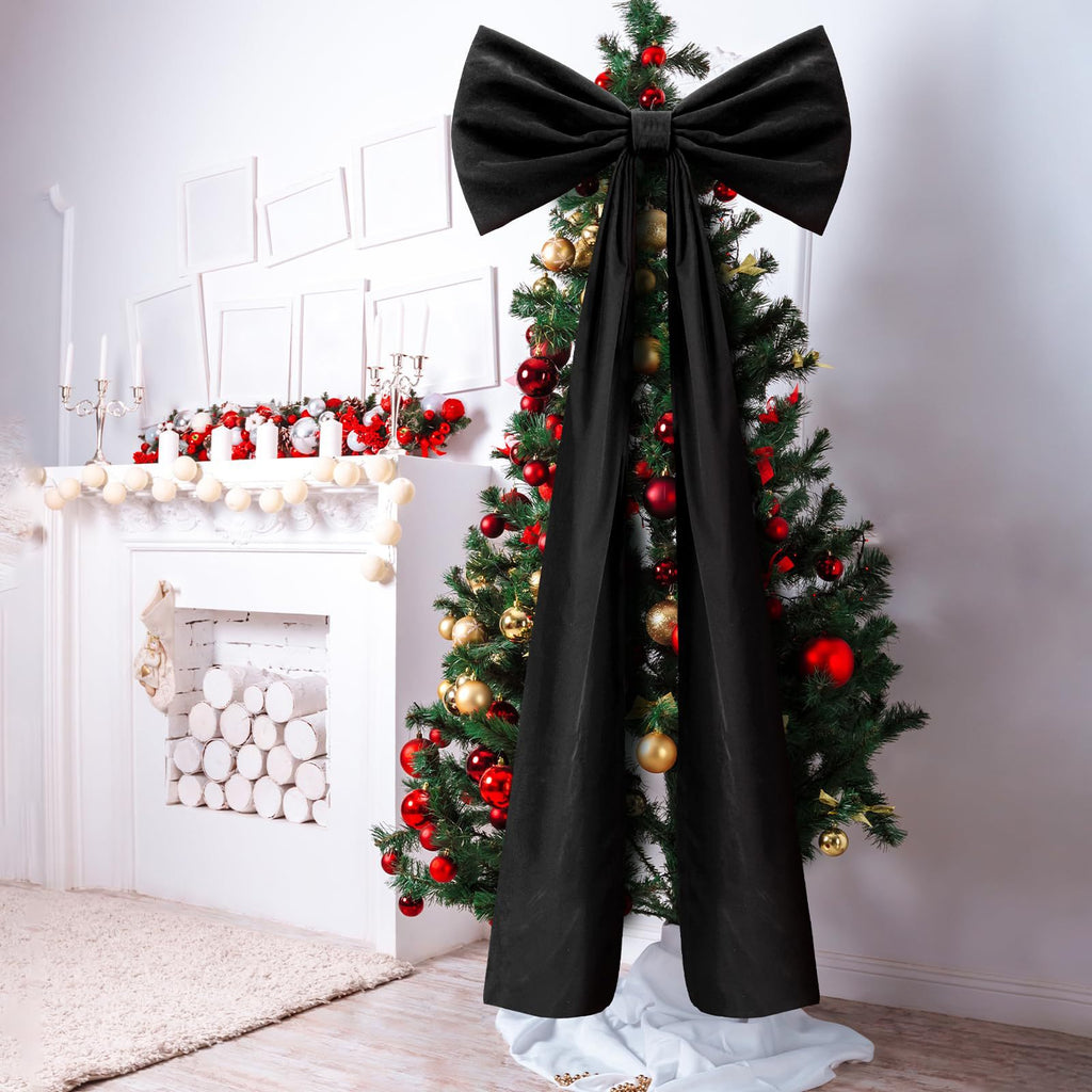 Home Oversized Velvet Bow Christmas Decoration (Copy)