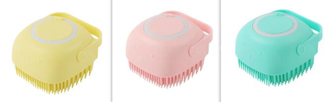 multi-purpose silicon bath brush