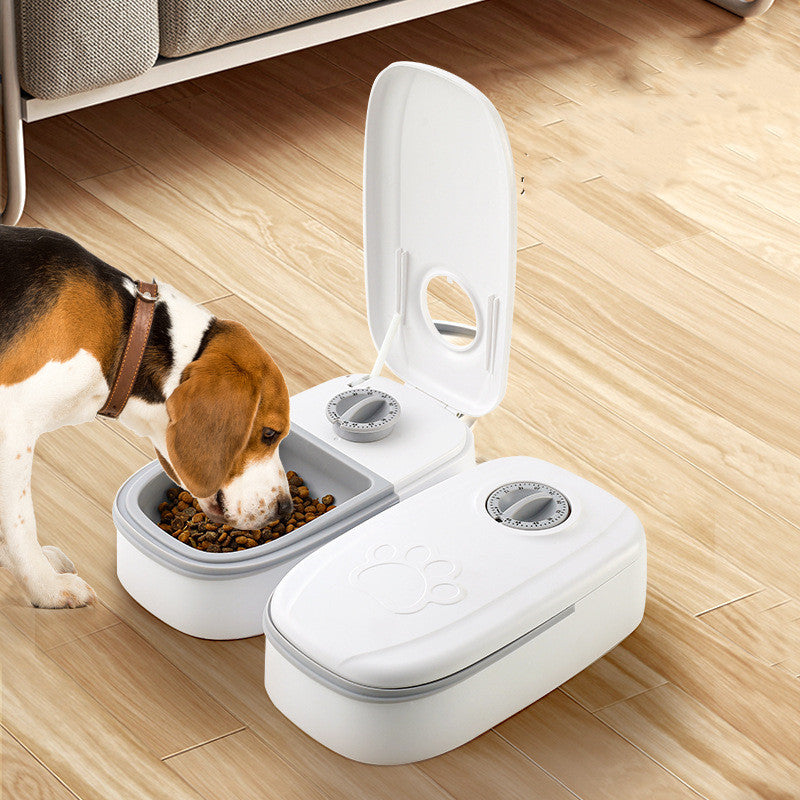Automatic food dispenser pet